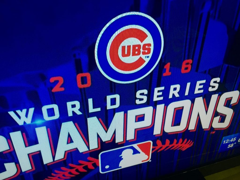 Chicago Cubs sign